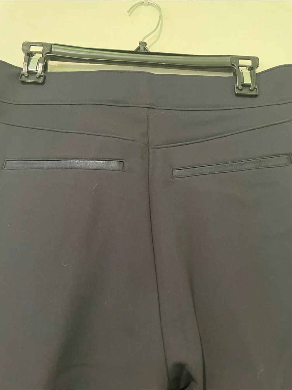 SPANX Perfect Pant High Rise Flare Ponte Navy Blue size XLP